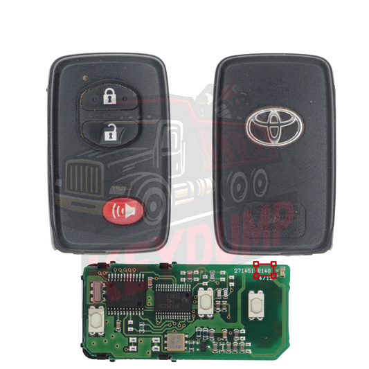 Toyota Smart Key | 3B | HYQ14AAB | 0140